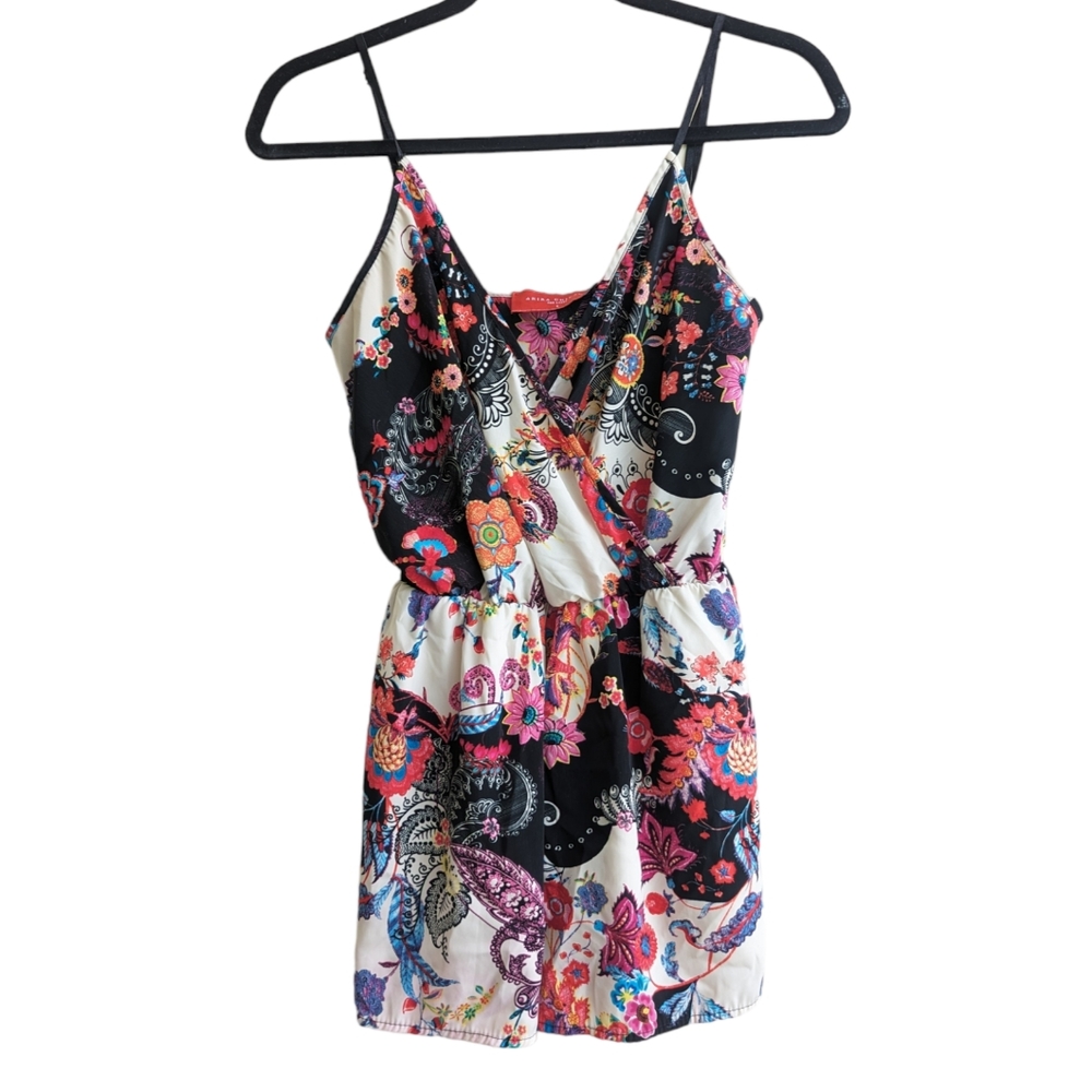 Akira Chigao Red Label Paisley Romper